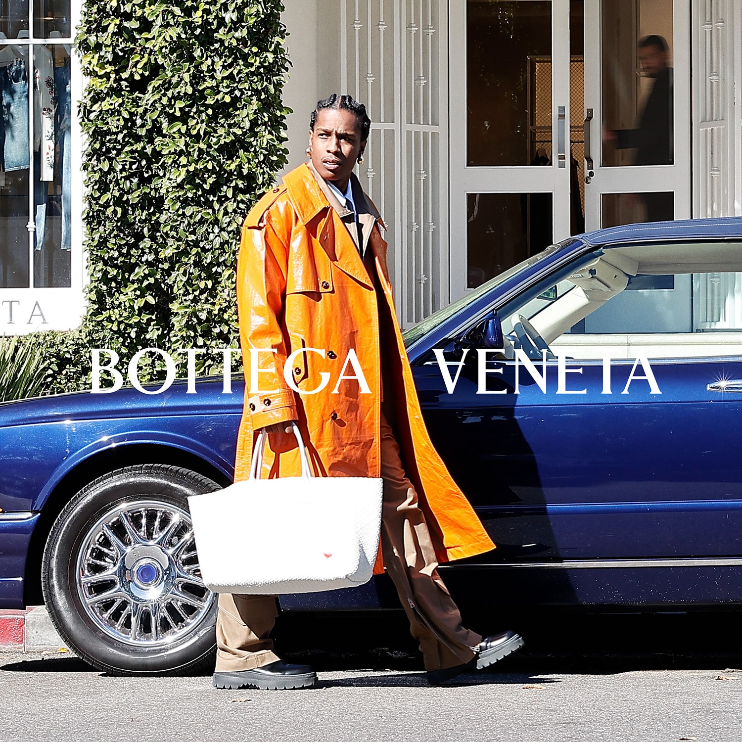 狗仔視角！Bottega Veneta 攜手 A$AP Rocky 打造 2024 早春系列形象大片