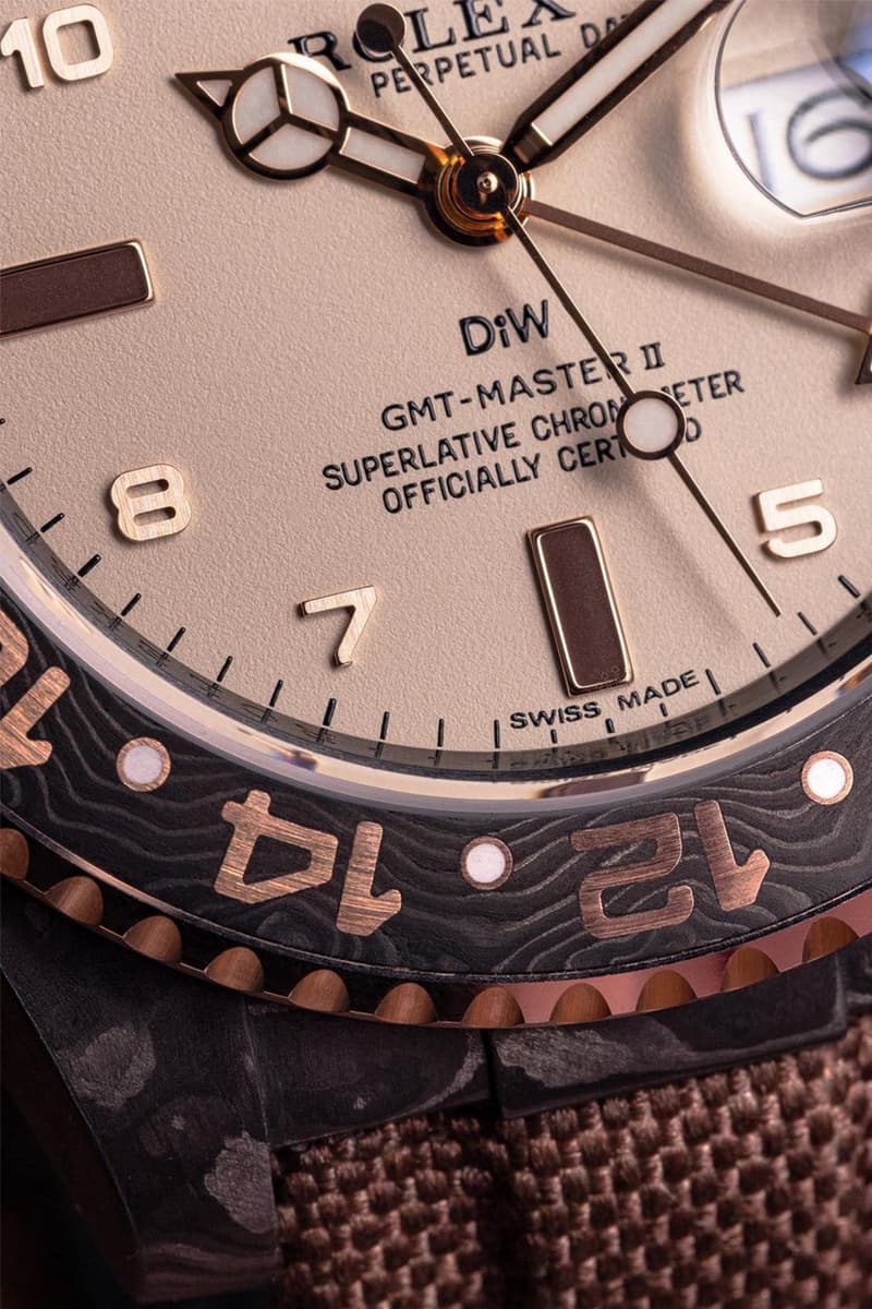 DiW 打造 Rolex GMT-Master II 全新定製錶款「GMT DE Everose」