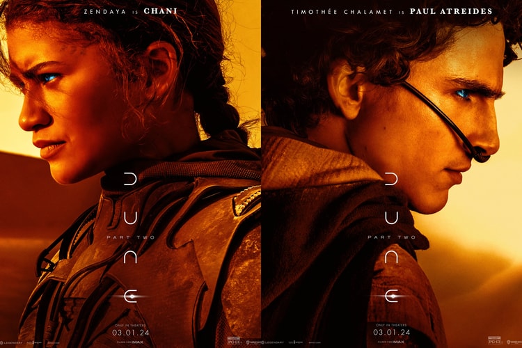 科幻續集大片《沙丘:第二部 Dune: Part Two》最新電影角色海報正式出爐