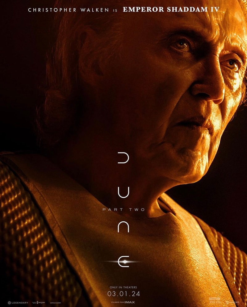 科幻續集大片《沙丘：第二部 Dune: Part Two》最新電影角色海報正式出爐