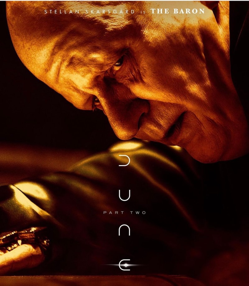 科幻續集大片《沙丘：第二部 Dune: Part Two》最新電影角色海報正式出爐