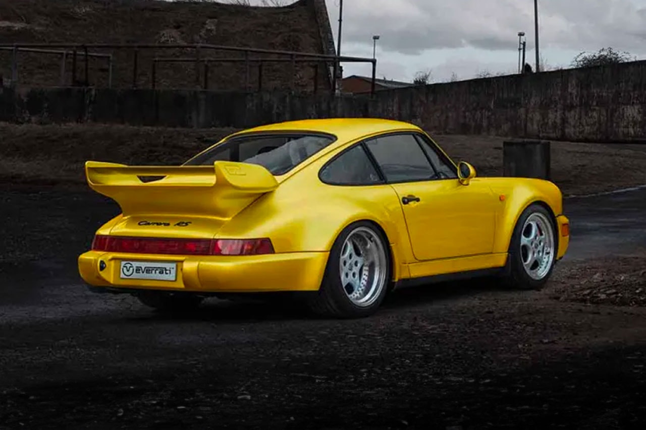 Everrati 打造全球限量 51 輛 1993 Porsche 964 RSR 全新電能改裝車型