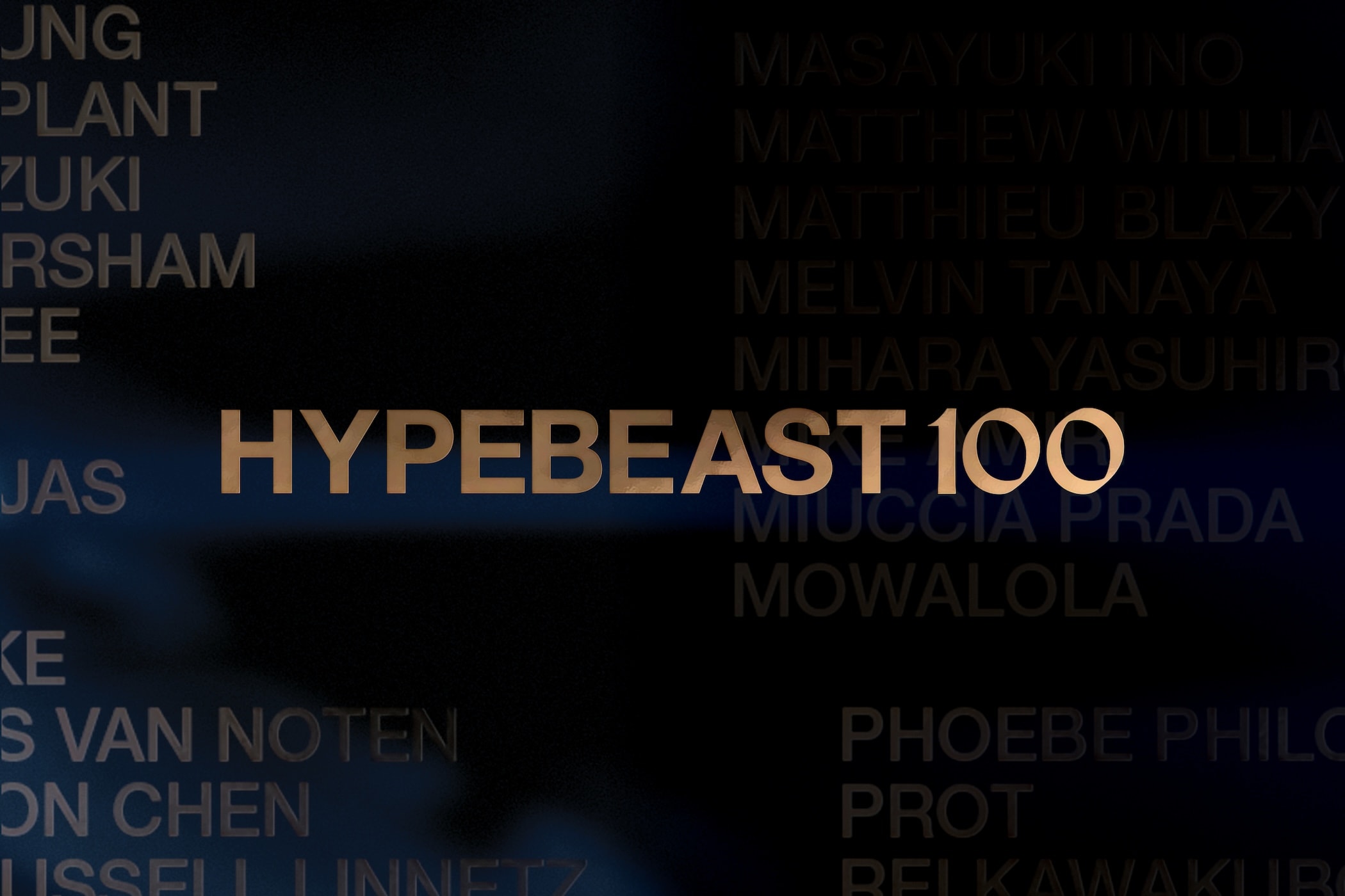 2023 年度「Hypebeast100」榜單正式揭曉，數名華人代表入選