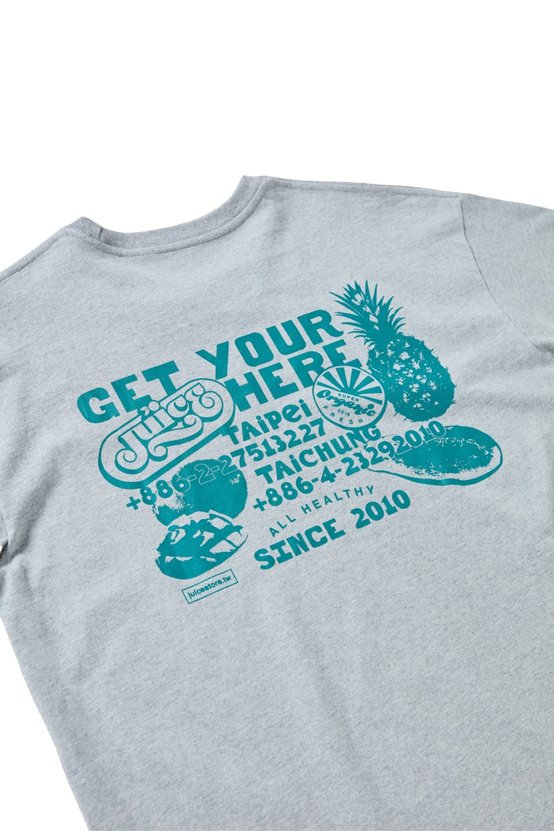 JUICE Taiwan 首款服飾系列 JUICE MERCH 正式登場