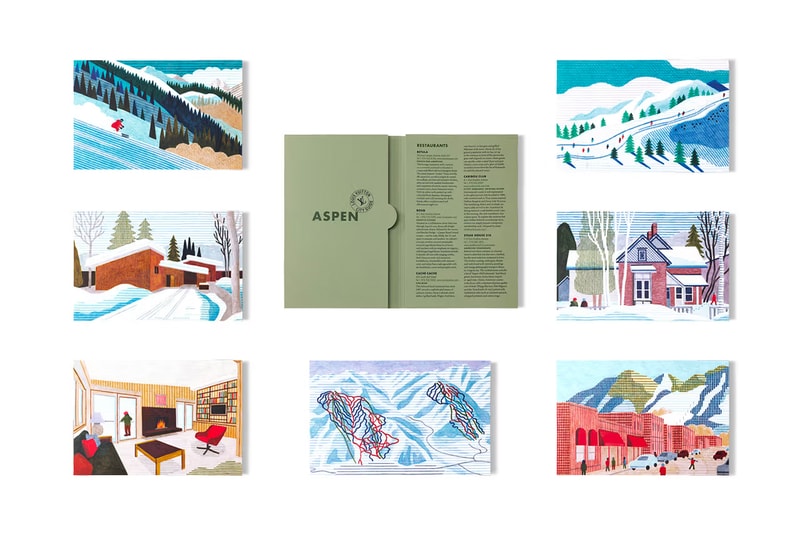 Louis Vuitton 正式推出全新城市指南書籍套裝《Winter Resorts City Guide Box Set》