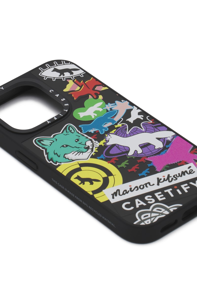 Maison Kitsuné x CASETiFY 首回合作聯名系列正式登場