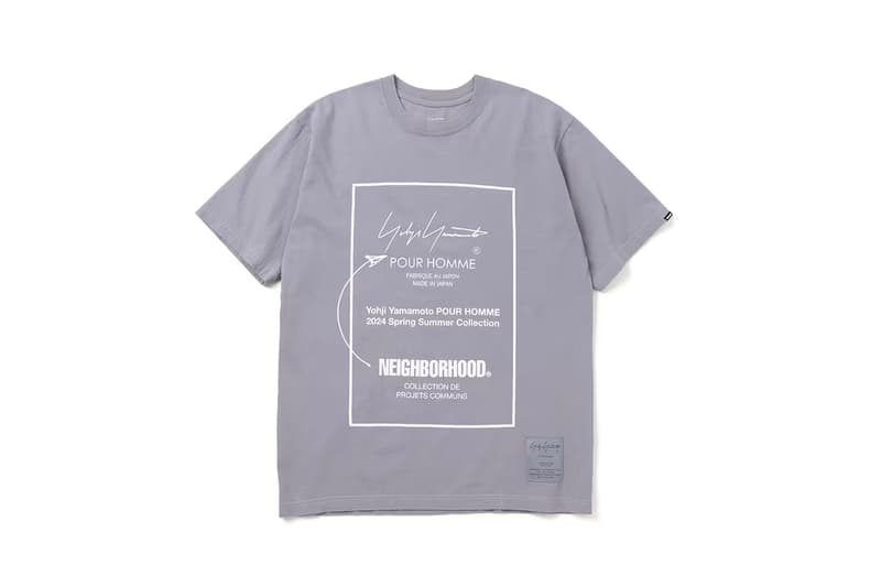 NEIGHBORHOOD x Yohji Yamamoto POUR HOMME 最新聯名系列發佈