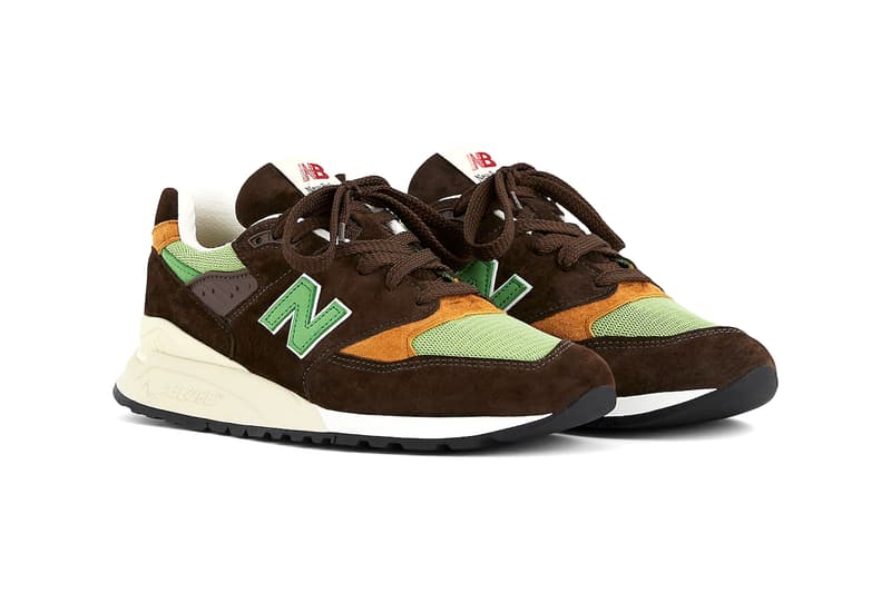New Balance 998 MADE in USA 推出全新配色「Brown/Green」