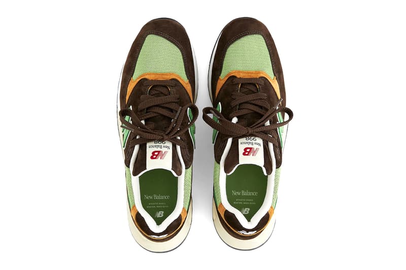 New Balance 998 MADE in USA 推出全新配色「Brown/Green」