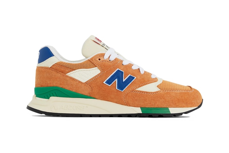 New Balance 998 MADE in USA 全新配色「Orange/Royal」正式登場