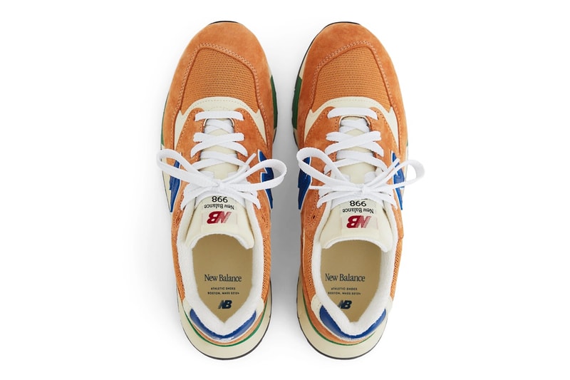 New Balance 998 MADE in USA 全新配色「Orange/Royal」正式登場