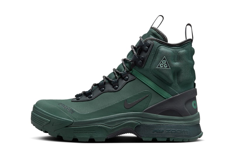 率先近賞 Nike ACG Zoom Gaiadome GTX 全新綠色版本