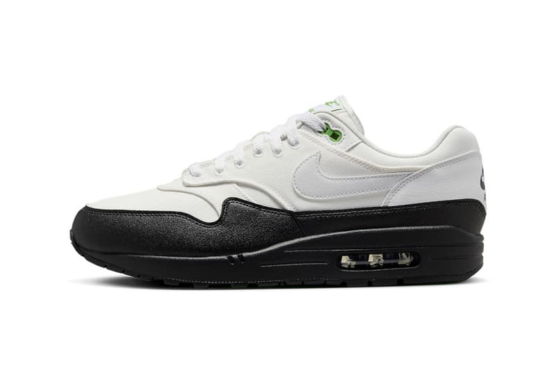 近賞 Nike Air Max 1 全新配色「White/Black/Chlorophyll」官方圖輯