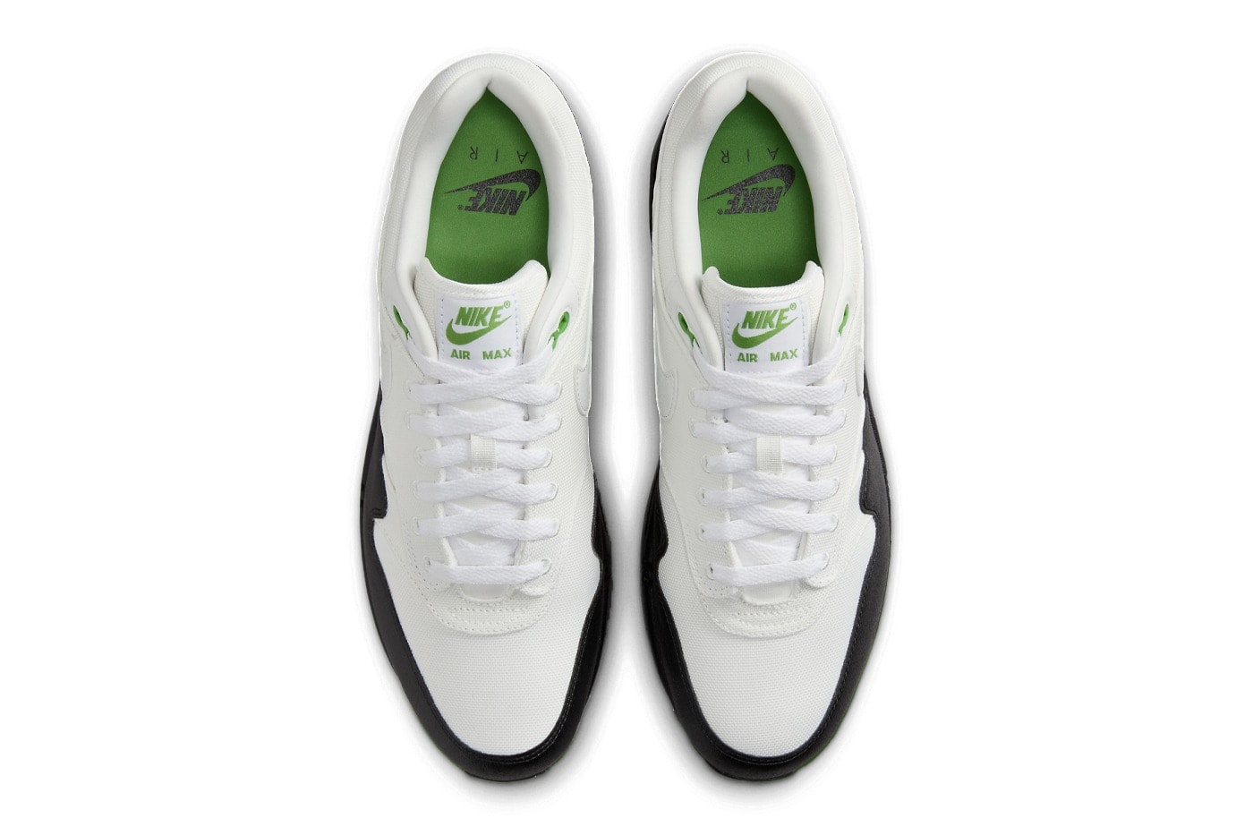 近賞 Nike Air Max 1 全新配色「White/Black/Chlorophyll」官方圖輯