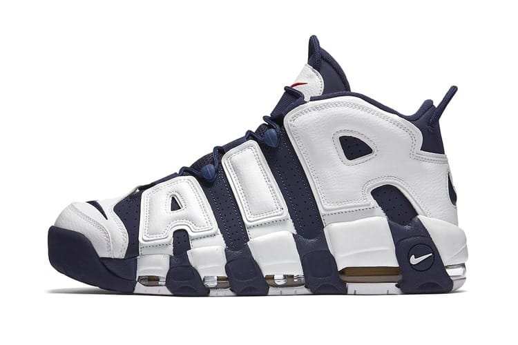 Nike Air More Uptempo 全新配色「Olympic」正式登場
