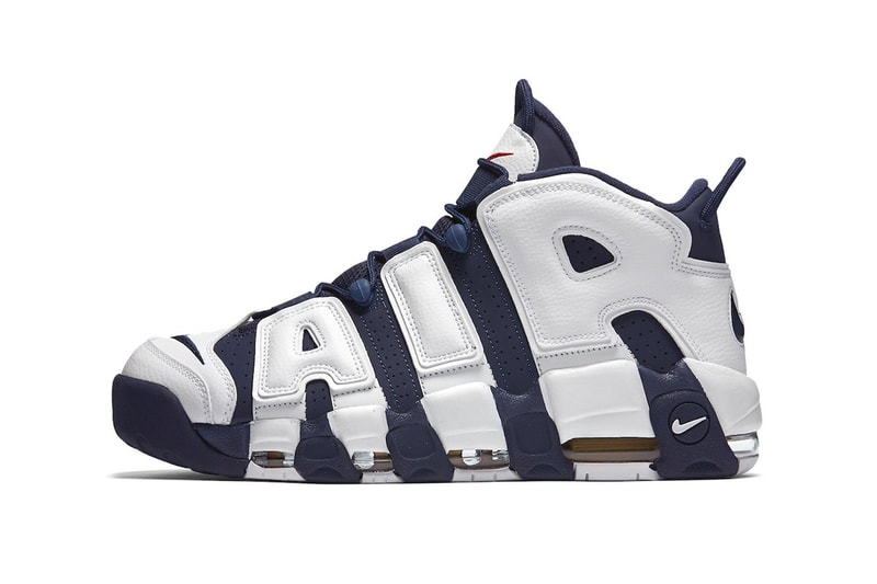 Nike Air More Uptempo 全新配色「Olympic」正式登場