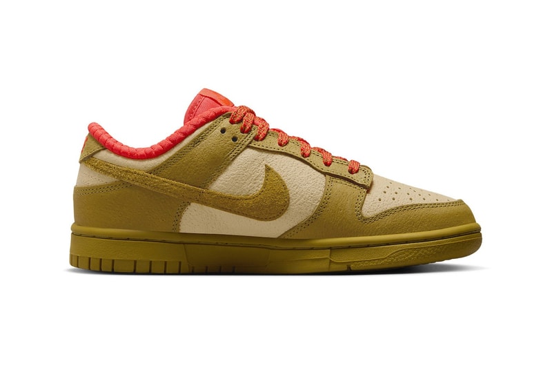 Nike Dunk Low 女性專屬全新配色「Sesame/Picante Red」正式登場