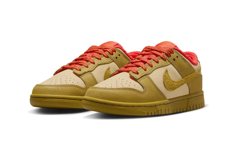 Nike Dunk Low 女性專屬全新配色「Sesame/Picante Red」正式登場