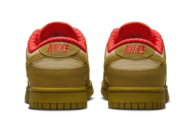 Nike Dunk Low 女性專屬全新配色「Sesame/Picante Red」正式登場