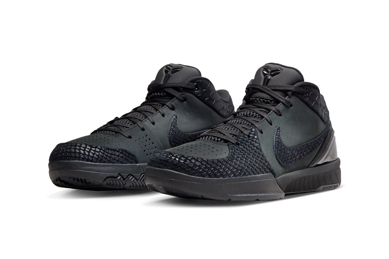 Nike Kobe 4 Protro 全新配色「Black」線上發售情正式公開