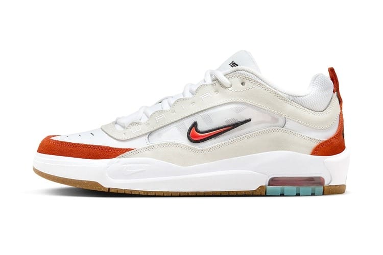 率先近賞 Nike SB Air Max Ishod Wair 首發配色「White/Orange」官方圖輯