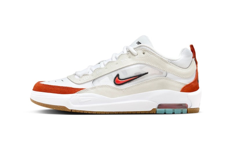 率先近賞 Nike SB Air Max Ishod Wair 首發配色「White/Orange」官方圖輯