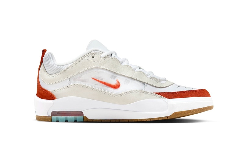 率先近賞 Nike SB Air Max Ishod Wair 首發配色「White/Orange」官方圖輯