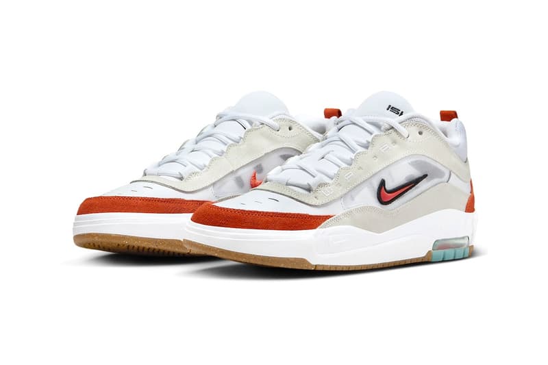 率先近賞 Nike SB Air Max Ishod Wair 首發配色「White/Orange」官方圖輯