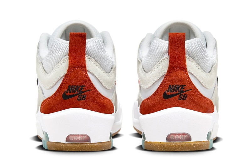 率先近賞 Nike SB Air Max Ishod Wair 首發配色「White/Orange」官方圖輯