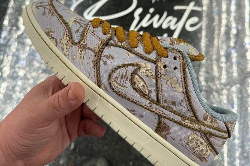 率先預覽 Nike SB Dunk Low Premium 全新配色「Pastoral Print」