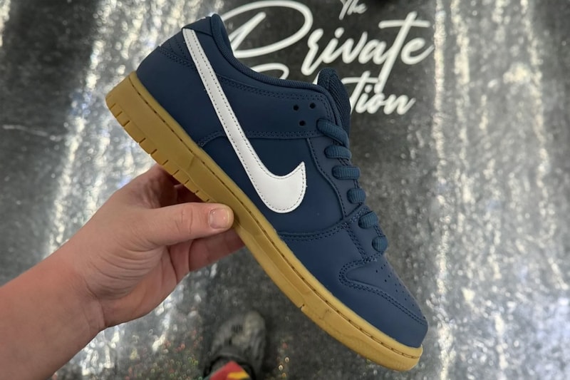 率先近賞 Nike SB Orange Label Dunk Low 全新配色「Navy/Gum」