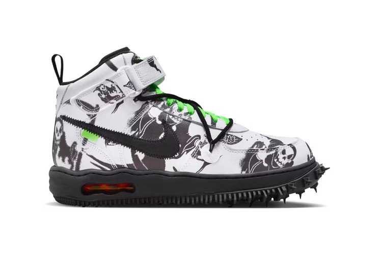 Off-White™ x Nike Air Force 1 Mid 全新配色「Grim Reaper」正式登場