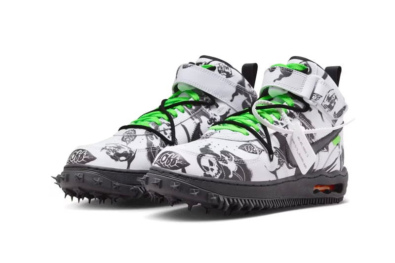 Off-White™ x Nike Air Force 1 Mid 全新配色「Grim Reaper」正式登場