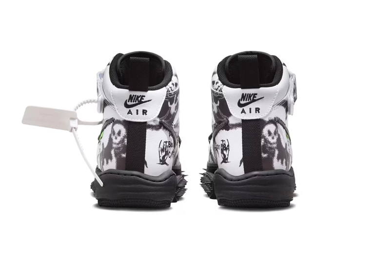 Off-White™ x Nike Air Force 1 Mid 全新配色「Grim Reaper」正式登場