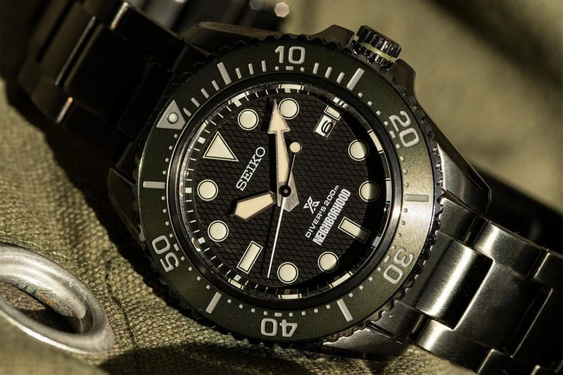 NEIGHBORHOOD 攜手 Seiko 推出全新聯名潛水錶