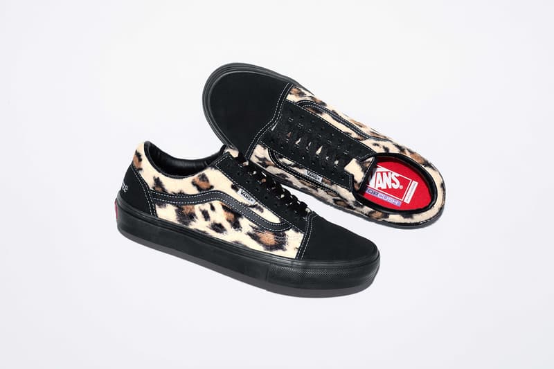 Supreme x Vans 2023 全新秋冬聯名系列「Leopard」正式登場