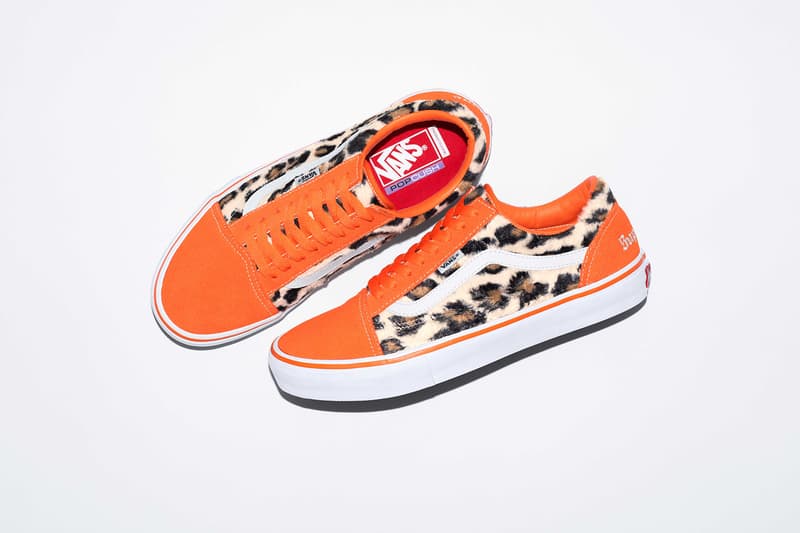 Supreme x Vans 2023 全新秋冬聯名系列「Leopard」正式登場