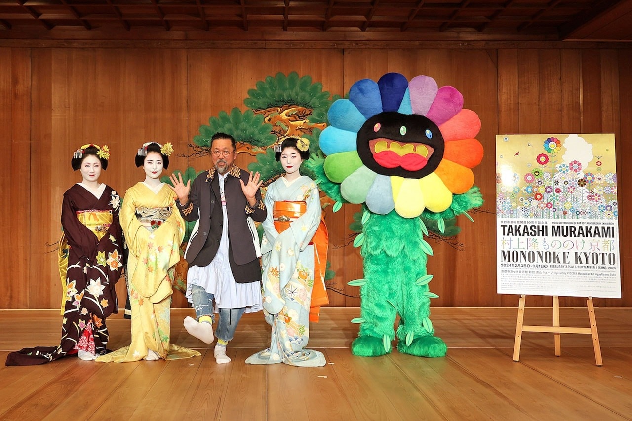 村上隆最新京都個展《Takashi Murakami Mononoke Kyoto》即將於 2024 年登場