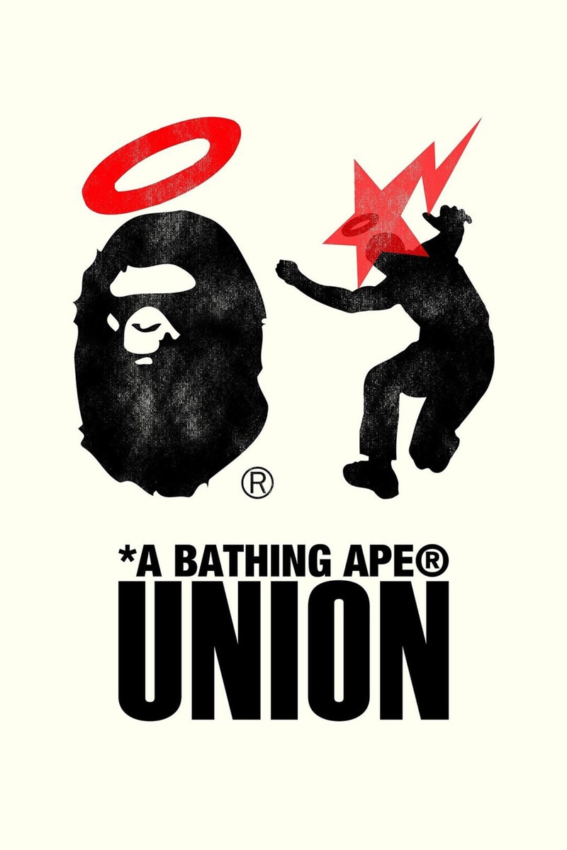 UNION 預告即將攜手 A BATHING APE® 推出全新聯乘系列