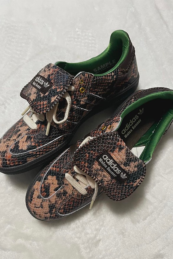 Wales Bonner x adidas Samba 未發售聯名 Sample 鞋款「Python」意外曝光