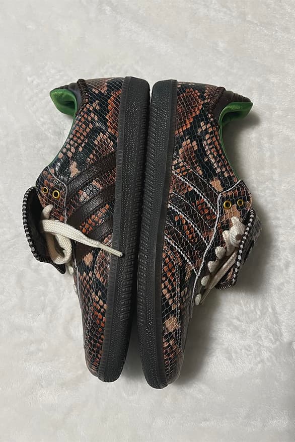 Wales Bonner x adidas Samba 未發售聯名 Sample 鞋款「Python」意外曝光