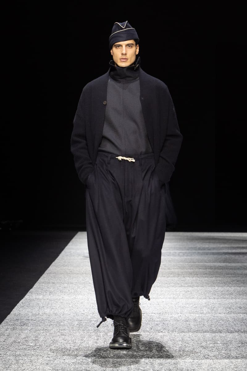 Emporio Armani 2024 秋冬男裝時尚大秀正式登場