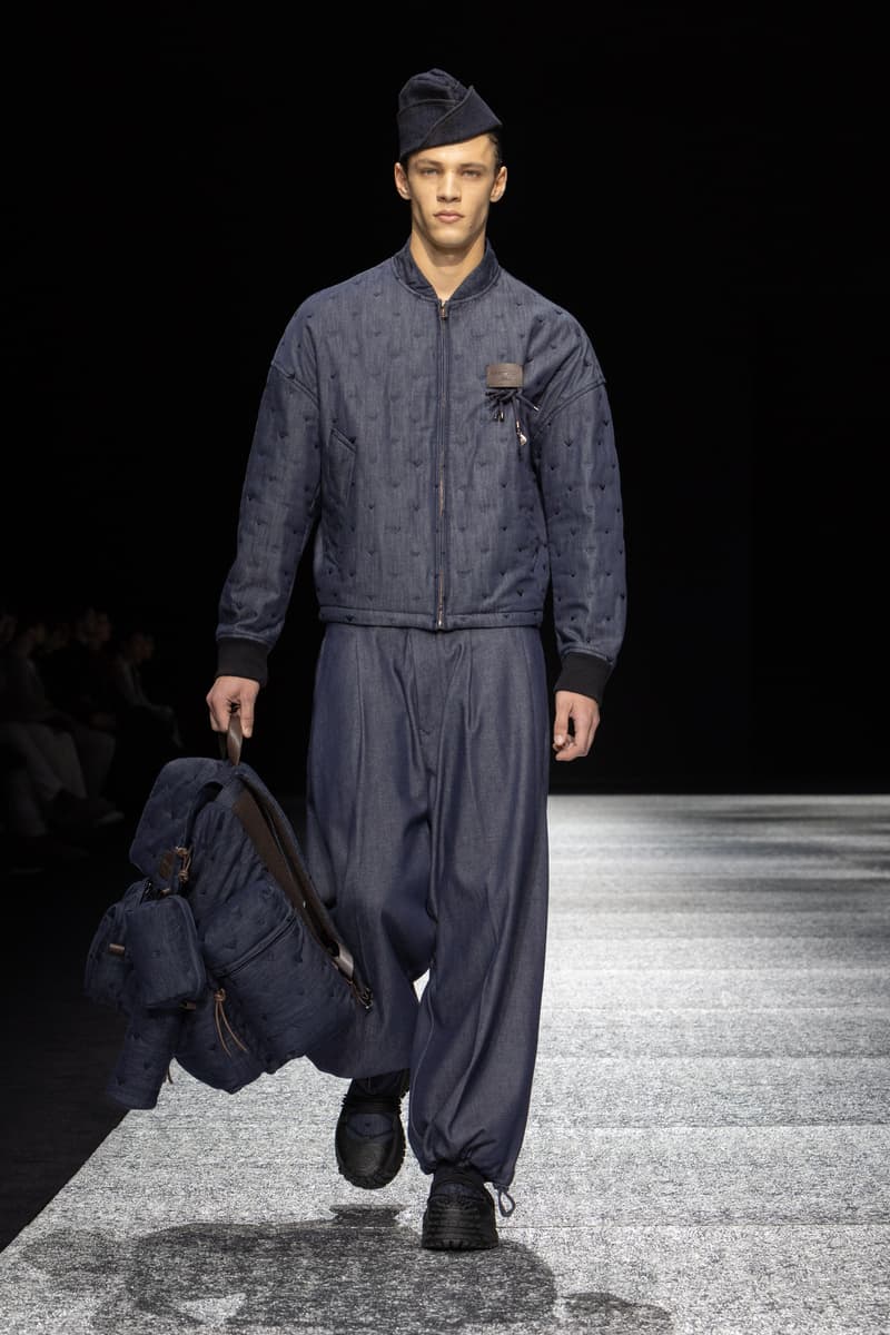 Emporio Armani 2024 秋冬男裝時尚大秀正式登場