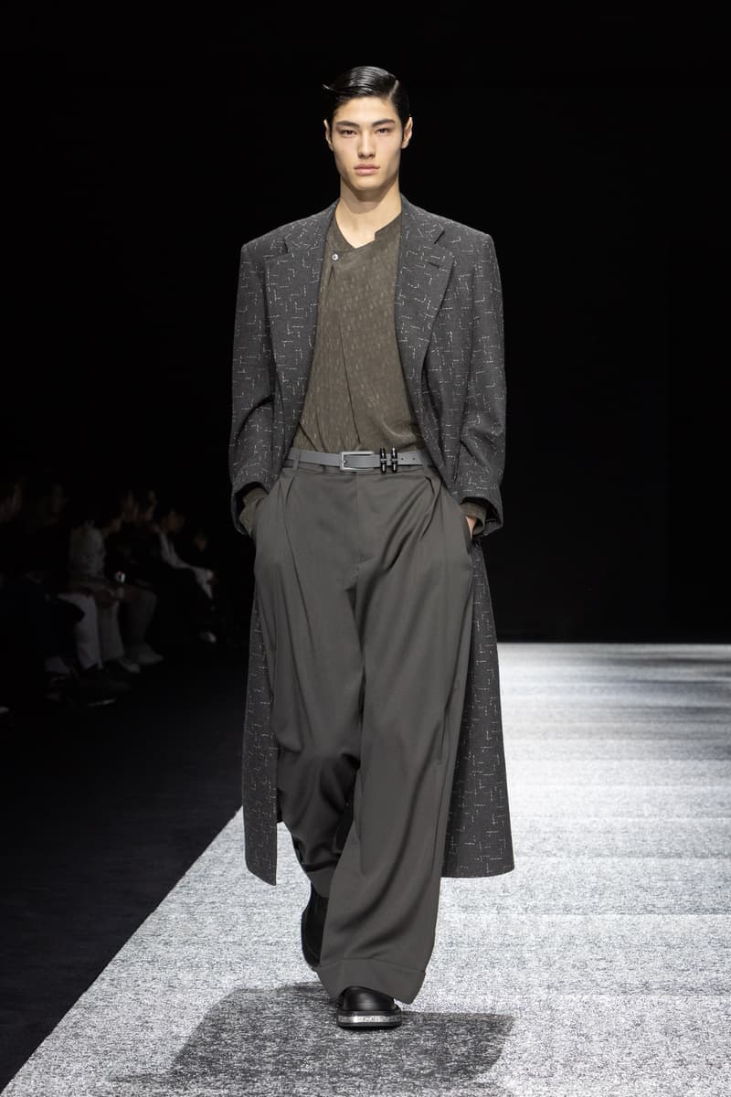 Emporio Armani 2024 秋冬男裝時尚大秀正式登場