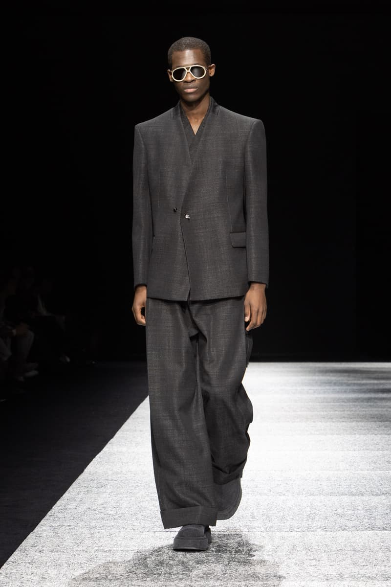 Emporio Armani 2024 秋冬男裝時尚大秀正式登場