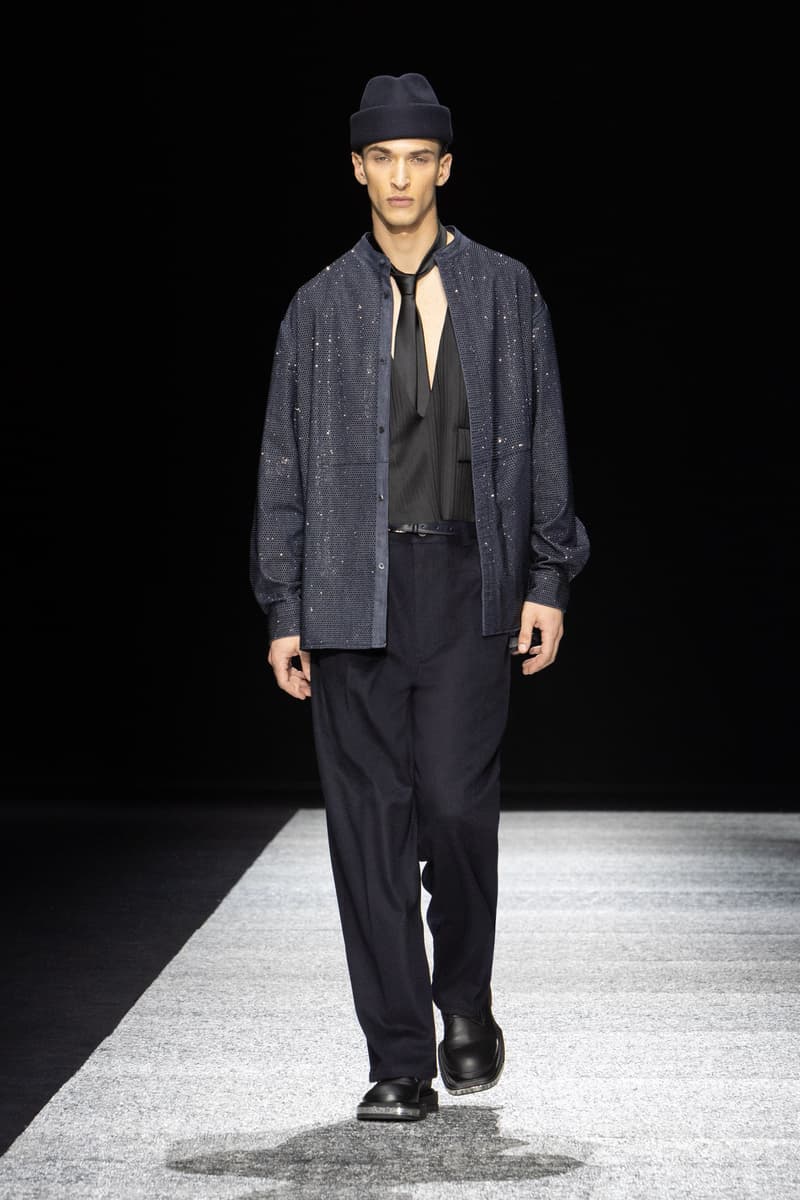 Emporio Armani 2024 秋冬男裝時尚大秀正式登場