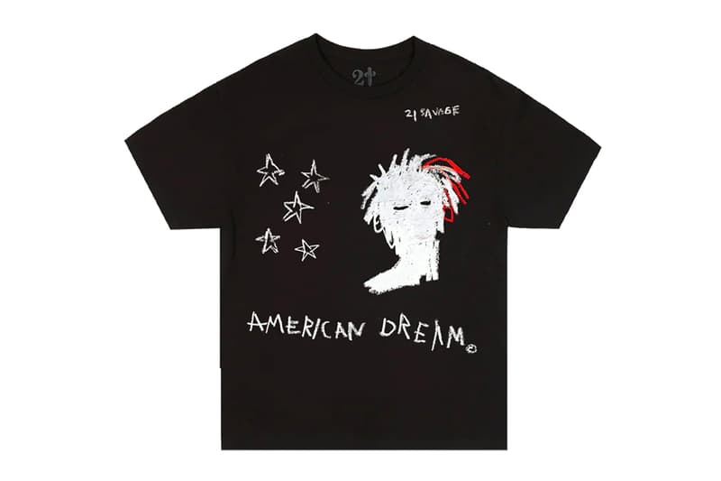 21 Savage 新專輯《American Dream》周邊商品發布 