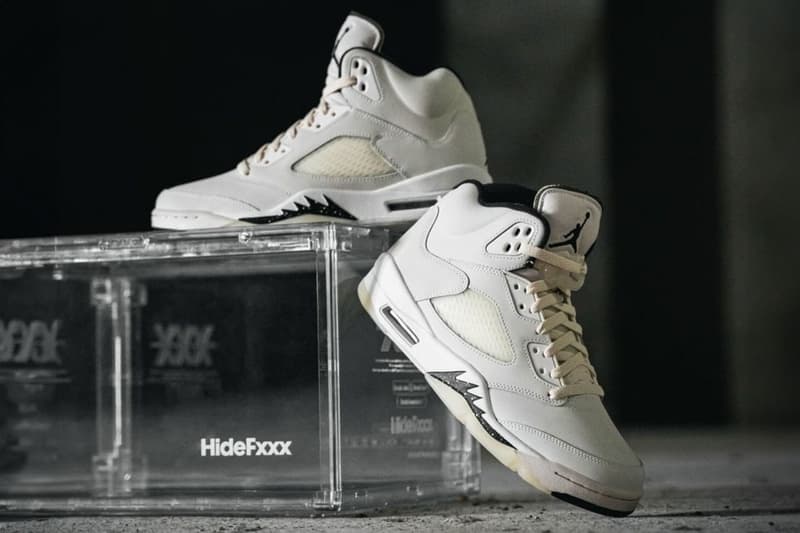 率先近賞 Air Jordan 5 SE 全新配色「Sail」