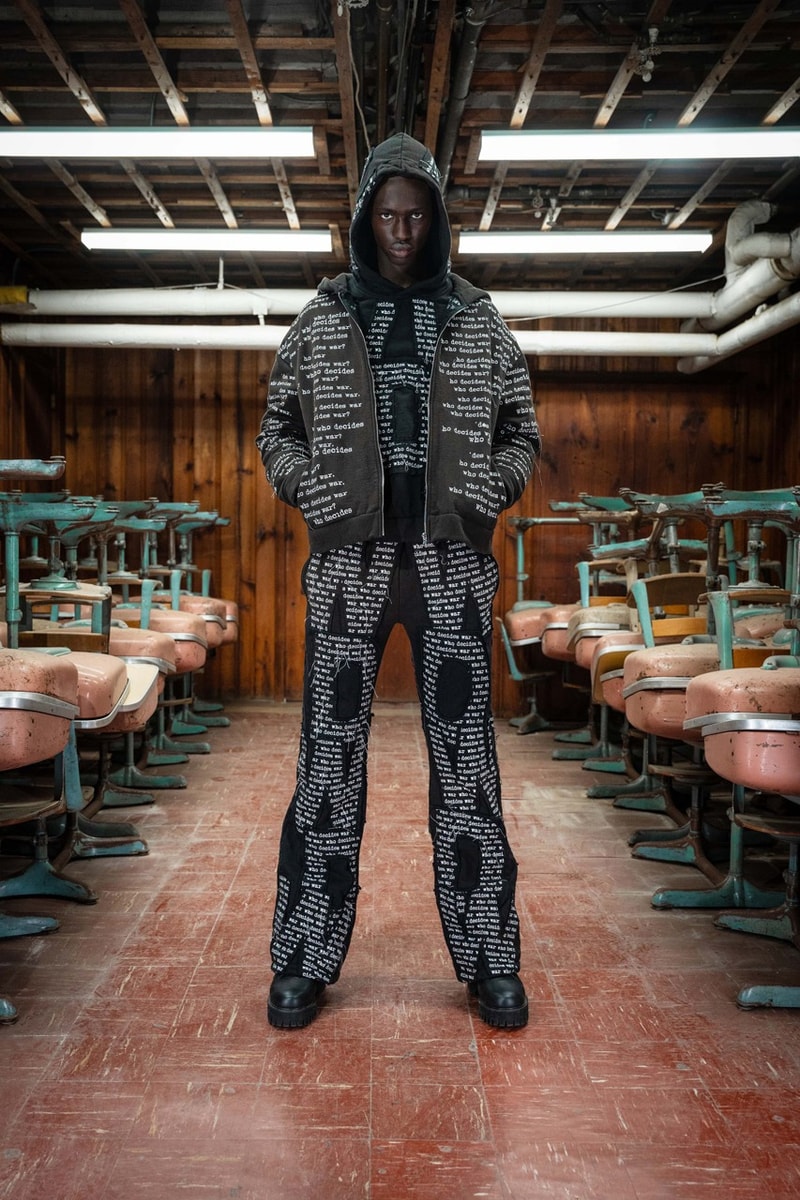 WHO DECIDES WAR 正式發佈 2024 全新秋冬系列 Lookbook 