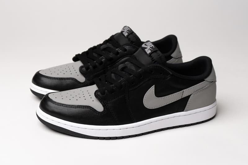 率先近賞 Air Jordan 1 Low OG 最新配色「Shadow」